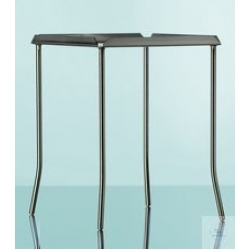 Sostegno per piastra di protezione "Ceran" in cromo-nichel dim.mm 135x135x210h - 322907753